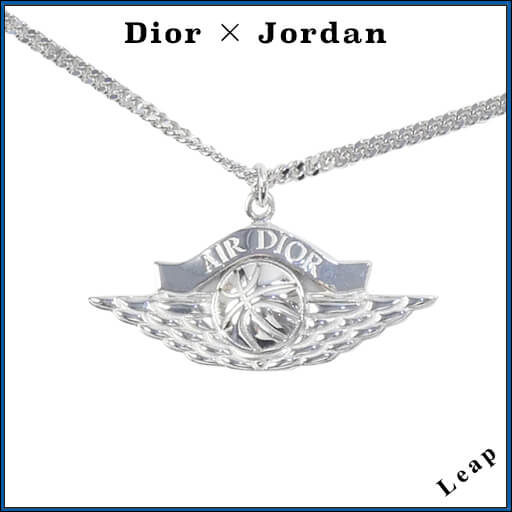 ナイキ ディオール ネックレス ディオール Jordan Air ディオール Wings Pendant Necklace &quot;Silver&quot;