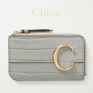 ∞∞ CHLOE ∞∞クロエ C クロコ型押しカード&amp;コインケース☆GRスーパーコピー