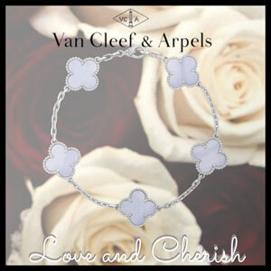 【国内発送】ヴァンクリーフVan Cleef &amp; Arpelsヴィンテージ アルハンブラ偽物 VCARD34700