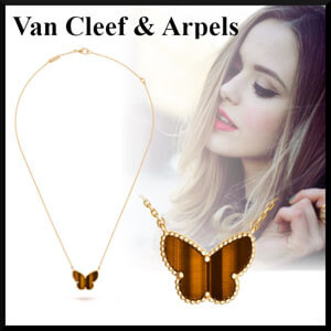 【Van Creef&amp;Arpels】ヴァンクリーフ＆アーペルラッキー アルハンブラ パピヨンペンダントコピー