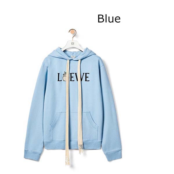 素敵に着こなしてますね ロエベ×となりのトトロ*コットンフーディ カラバリ 素敵に着こなしてますね ロエベ×となりのトトロ*コットンフーディ カラバリ