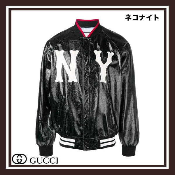 2021AW★グッチ ジャケット★NY Yankees bomber jacket偽物 543532XG761
