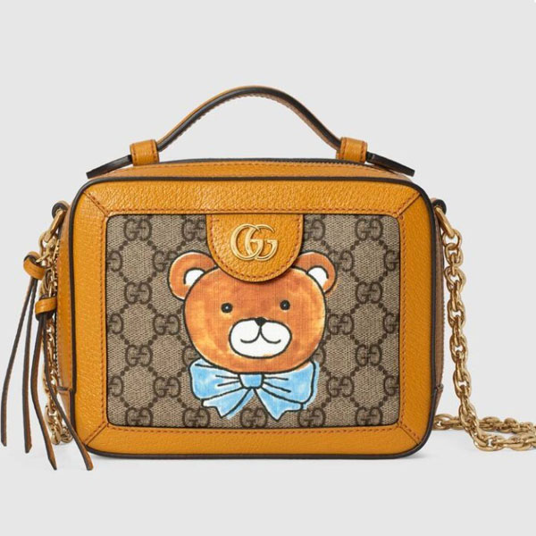 グッチ公式★EXO-KAI x グッチ 限定品 ベアプリント ミニバッグ コピー 602576 2YWBG 8695 グッチ公式★EXO-KAI x グッチ 限定品 ベアプリント ミニバッグ コピー 602576 2YWBG 8695