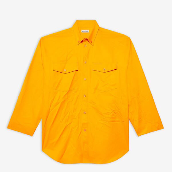 バレンシアガ◆OVERSIZE ボタンダウンシャツ 偽物 658806TKP077541 バレンシアガ◆OVERSIZE ボタンダウンシャツ 偽物 658806TKP077541