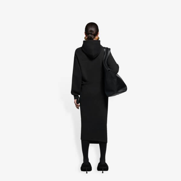 バレンシアガ◆EASYWRAP フーデッドドレス 偽物 659077TJV441000 バレンシアガ◆EASYWRAP フーデッドドレス 偽物 659077TJV441000