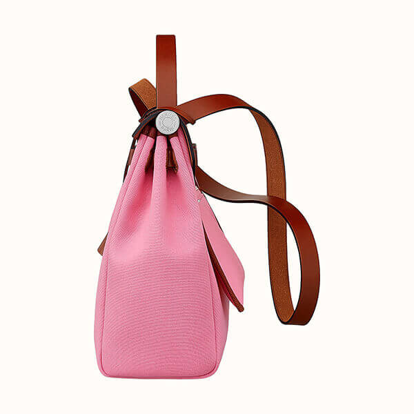 エルメス Herbag Zip retourne エールバッグ ジップ 31 ピンク H079091CKAE エルメス Herbag Zip retourne エールバッグ ジップ 31 ピンク H079091CKAE