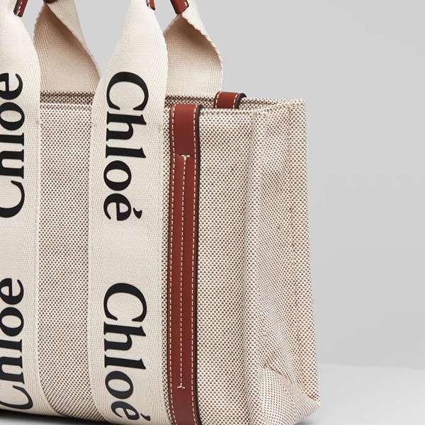 クロエ☆SMALL WOODY TOTE BAG☆スモールトートバッグ CHC21US385E6690U クロエ☆SMALL WOODY TOTE BAG☆スモールトートバッグ CHC21US385E6690U