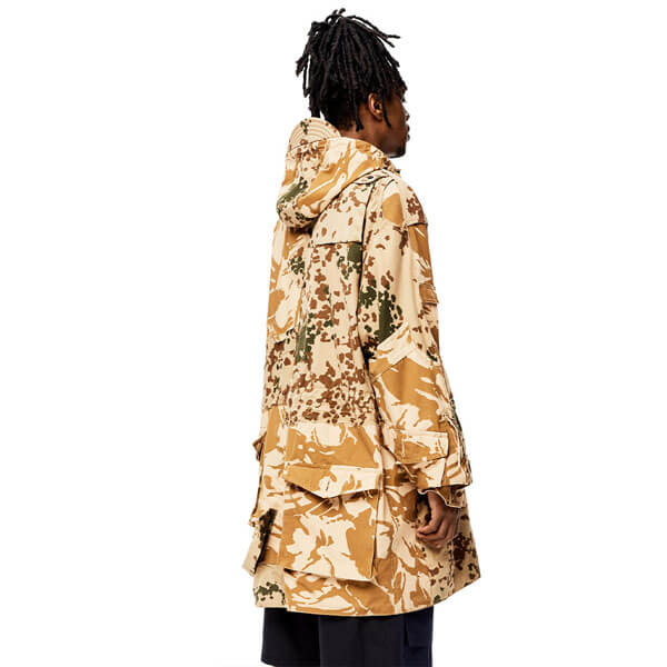 ロエベ 新作*21SS*カモフラージュ パッチワーク パーカ 偽物 H664Y02W03 ロエベ 新作*21SS*カモフラージュ パッチワーク パーカ 偽物 H664Y02W03