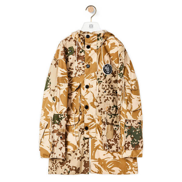 ロエベ 新作*21SS*カモフラージュ パッチワーク パーカ 偽物 H664Y02W03 ロエベ 新作*21SS*カモフラージュ パッチワーク パーカ 偽物 H664Y02W03