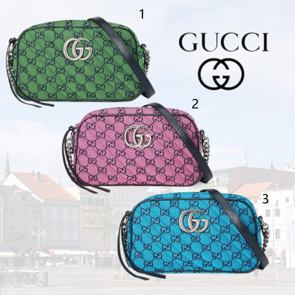 グッチ新作☆GGマーモントマルチカラーショルダーバッグ 447632 2UZCN 5279 グッチ新作☆GGマーモントマルチカラーショルダーバッグ 447632 2UZCN 5279