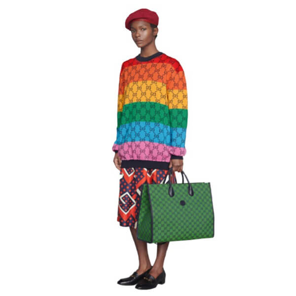 グッチ マルチカラー トートバッグ グリーン レザー 偽物 659980 2UZAN 3368 グッチ マルチカラー トートバッグ グリーン レザー 偽物 659980 2UZAN 3368