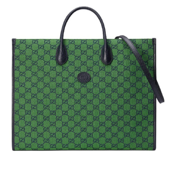 グッチ マルチカラー トートバッグ グリーン レザー 偽物 659980 2UZAN 3368 グッチ マルチカラー トートバッグ グリーン レザー 偽物 659980 2UZAN 3368