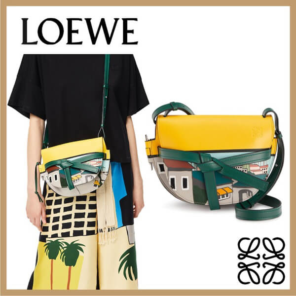 ロエベ人気!L.A. シリーズ ゲートバッグ スモール A650T20X10 ロエベ人気!L.A. シリーズ ゲートバッグ スモール A650T20X10