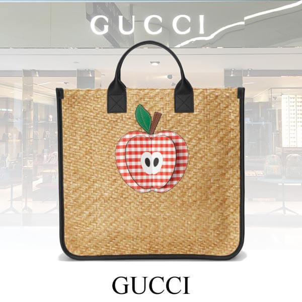 大人もキュートに!グッチ◆グッチ アップルかごバッグ 大人もキュートに!グッチ◆グッチ アップルかごバッグ