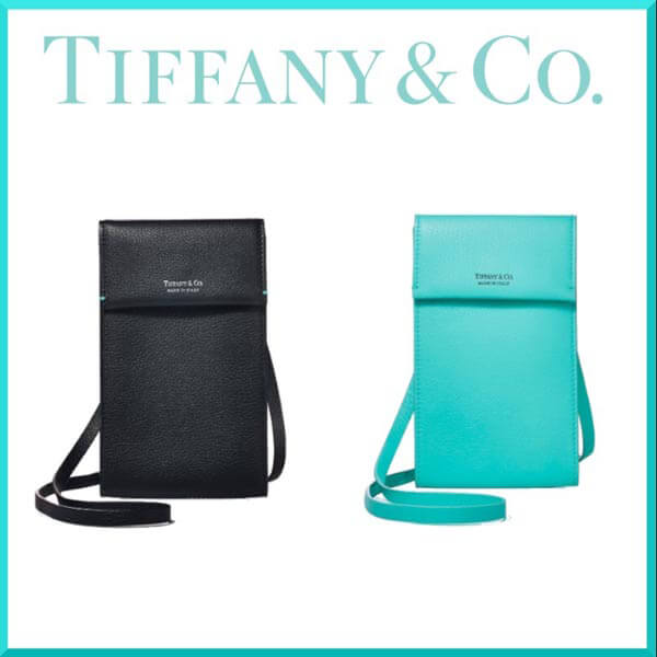 Tiffany&amp;Co(ティファニー) レザー クロスボディ フォンポーチ 偽物