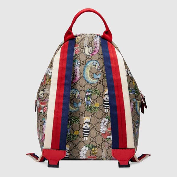 グッチ×ヒグチヨウコ コラボ商品★バックパックコピー レトロ♪ 271327 HYCAN 8694 グッチ×ヒグチヨウコ コラボ商品★バックパックコピー レトロ♪ 271327 HYCAN 8694