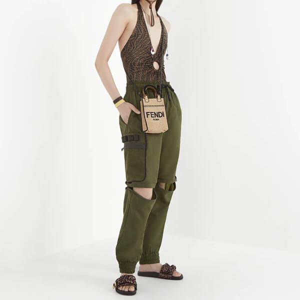 【フェンディ】ミニショッパーバッグ ラフィア偽物 2色 21SS 8BS051AFQPF0VPJ 【フェンディ】ミニショッパーバッグ ラフィア偽物 2色 21SS 8BS051AFQPF0VPJ