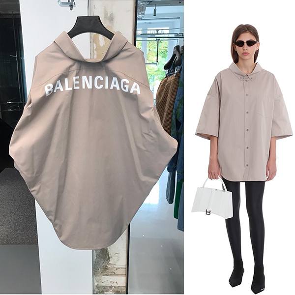 バレンシアガ ポプリン スウィング シャツ コピー 622051 TIM39 バレンシアガ ポプリン スウィング シャツ コピー 622051 TIM39