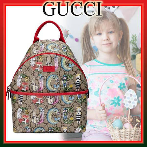 グッチ×ヒグチヨウコ コラボ商品★バックパックコピー レトロ♪ 271327 HYCAN 8694 グッチ×ヒグチヨウコ コラボ商品★バックパックコピー レトロ♪ 271327 HYCAN 8694