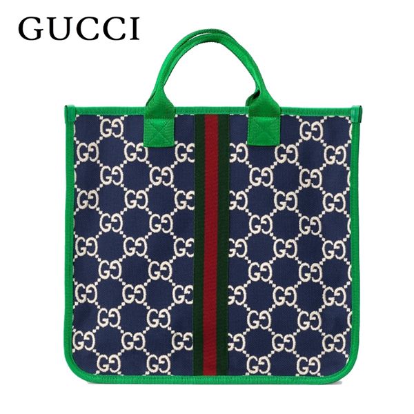 大人もOKグッチキッズコピー GG コットンピケ トートバッグ 605831H0GA0 4974 大人もOKグッチキッズコピー GG コットンピケ トートバッグ 605831H0GA0 4974