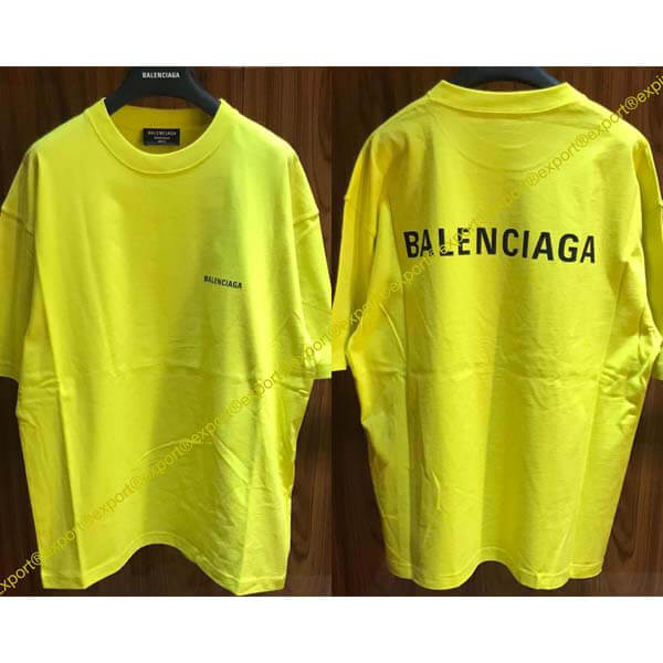 バレンシアガ メンズ背中ロゴミディアムフィットTシャツ偽物各色612965TIVG バレンシアガ メンズ背中ロゴミディアムフィットTシャツ偽物各色612965TIVG