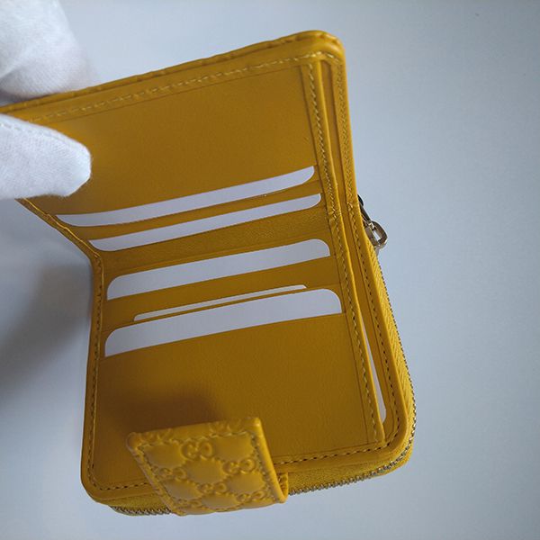 大人気グッチ GG シマ レザー折りたたみ コンパクト財布コピー449395 BMJ1G 大人気グッチ GG シマ レザー折りたたみ コンパクト財布コピー449395 BMJ1G