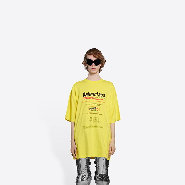 バレンシアガ★ボクシードライクリーニングTシャツコピー651795TKVF83866 バレンシアガ★ボクシードライクリーニングTシャツコピー651795TKVF83866
