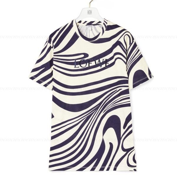 ロエベサイケデリック メンズコットンTシャツコピーH526341X72 ロエベサイケデリック メンズコットンTシャツコピーH526341X72