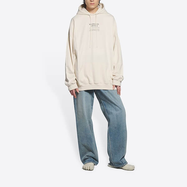 バレンシアガ*Coutureアートワーク刺繍 ライトフリース パーカーコピー651799TJV910107 バレンシアガ*Coutureアートワーク刺繍 ライトフリース パーカーコピー651799TJV910107