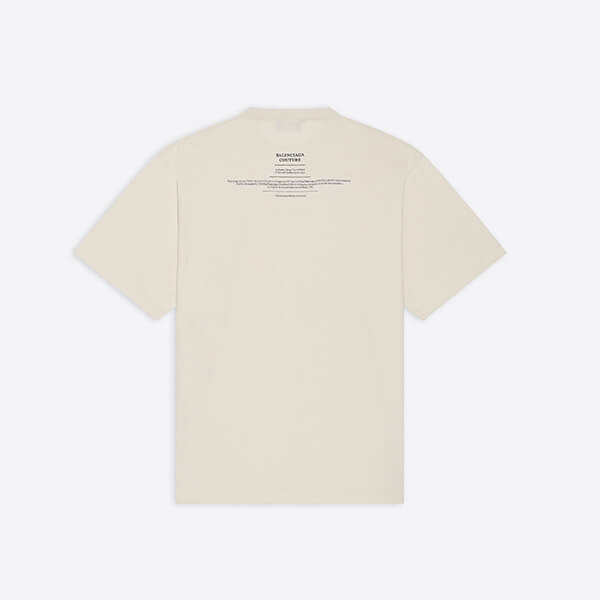 バレンシアガ メンズクチュールボクシーTシャツコピー 651795TJV901070 バレンシアガ メンズクチュールボクシーTシャツコピー 651795TJV901070