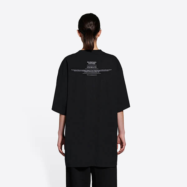 バレンシアガ メンズクチュールボクシーTシャツコピー 651795TJV901070 バレンシアガ メンズクチュールボクシーTシャツコピー 651795TJV901070