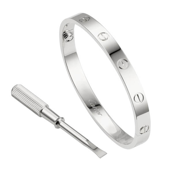 国内発送★カルティエ★メンズ LOVE ブレスレット偽物 WG ドライバー B6035417 国内発送★カルティエ★メンズ LOVE ブレスレット偽物 WG ドライバー B6035417