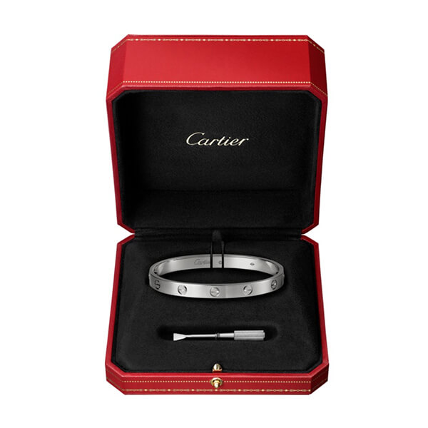 国内発送★カルティエ★メンズ LOVE ブレスレット偽物 WG ドライバー B6035417 国内発送★カルティエ★メンズ LOVE ブレスレット偽物 WG ドライバー B6035417