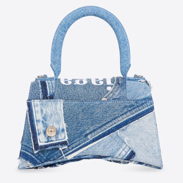 バレンシアガ*Top Handle デニム Bロゴ スモール コピーハンドバック59354621E1Y4661 バレンシアガ*Top Handle デニム Bロゴ スモール コピーハンドバック59354621E1Y4661