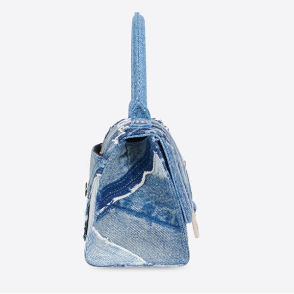 バレンシアガ*Top Handle デニム Bロゴ スモール コピーハンドバック59354621E1Y4661 バレンシアガ*Top Handle デニム Bロゴ スモール コピーハンドバック59354621E1Y4661