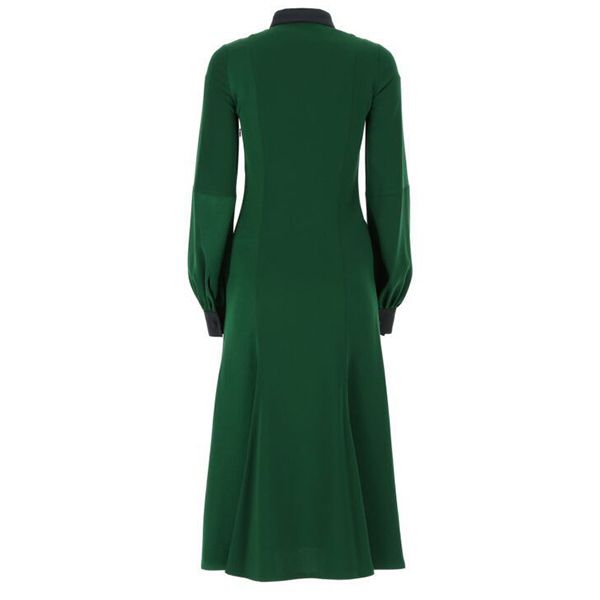 ロエベ★ポロ カラー ミディ ドレス偽物 ( サテン バック クレープ)S540335XD9 ロエベ★ポロ カラー ミディ ドレス偽物 ( サテン バック クレープ)S540335XD9