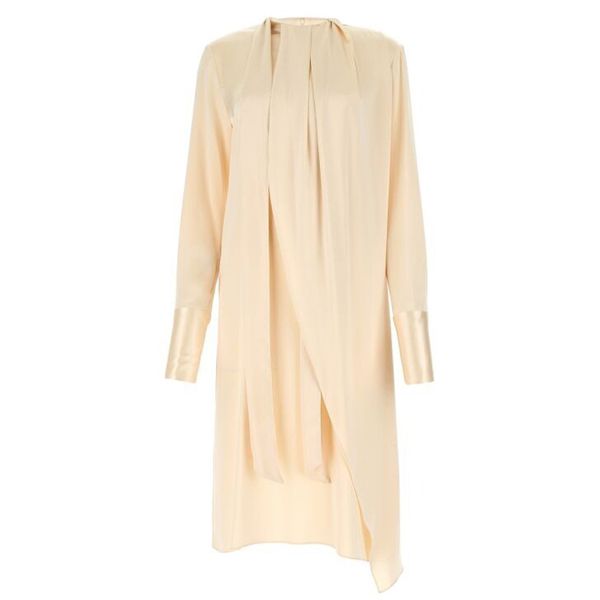 ロエベ ラヴァリエール ミディ ドレス サテン偽物 S359335XBR ロエベ ラヴァリエール ミディ ドレス サテン偽物 S359335XBR