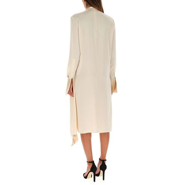 ロエベ ラヴァリエール ミディ ドレス サテン偽物 S359335XBR ロエベ ラヴァリエール ミディ ドレス サテン偽物 S359335XBR