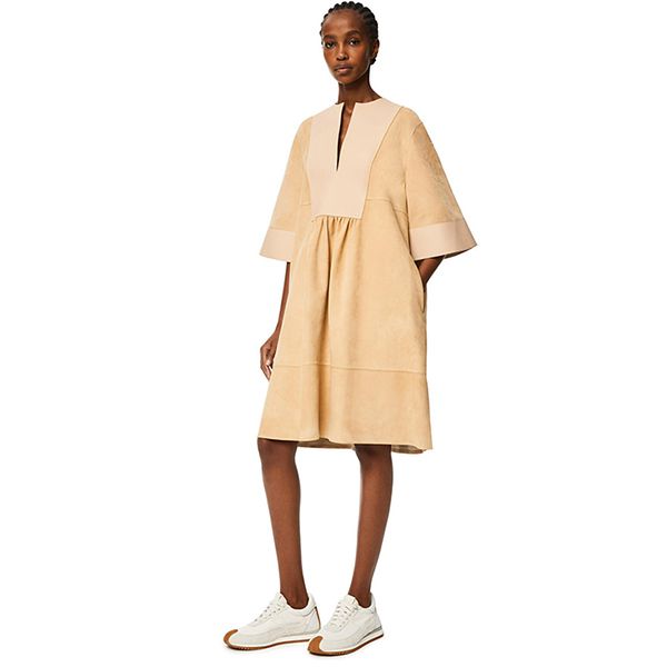 ロエベ/スエードとナッパのチュニックドレススーパーコピー S540Y53X01 ロエベ/スエードとナッパのチュニックドレススーパーコピー S540Y53X01