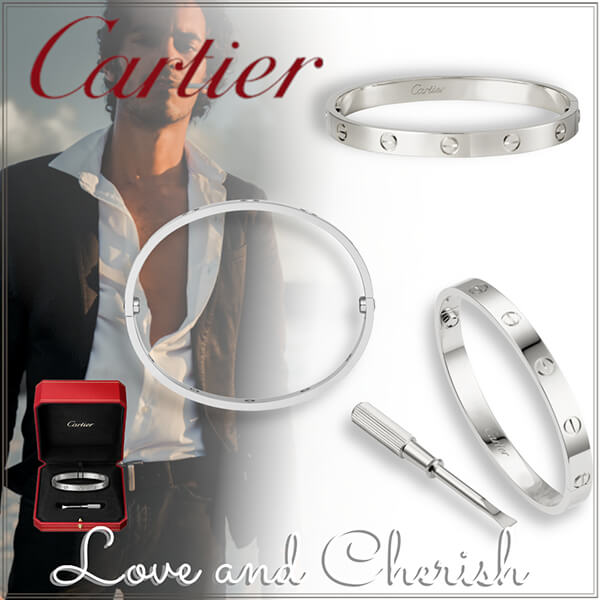 国内発送★カルティエ★メンズ LOVE ブレスレット偽物 WG ドライバー B6035417 国内発送★カルティエ★メンズ LOVE ブレスレット偽物 WG ドライバー B6035417
