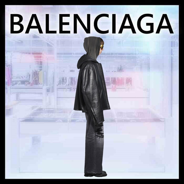 バレンシアガ レザージャケット コピー✦レザーアウタージャケット 黒 674316TLS071269 バレンシアガ レザージャケット コピー✦レザーアウタージャケット 黒 674316TLS071269