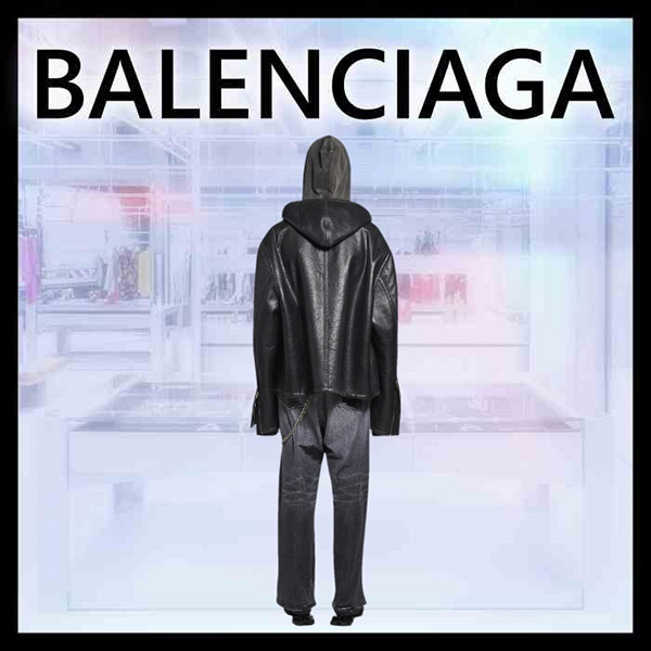 バレンシアガ レザージャケット コピー✦レザーアウタージャケット 黒 674316TLS071269 バレンシアガ レザージャケット コピー✦レザーアウタージャケット 黒 674316TLS071269