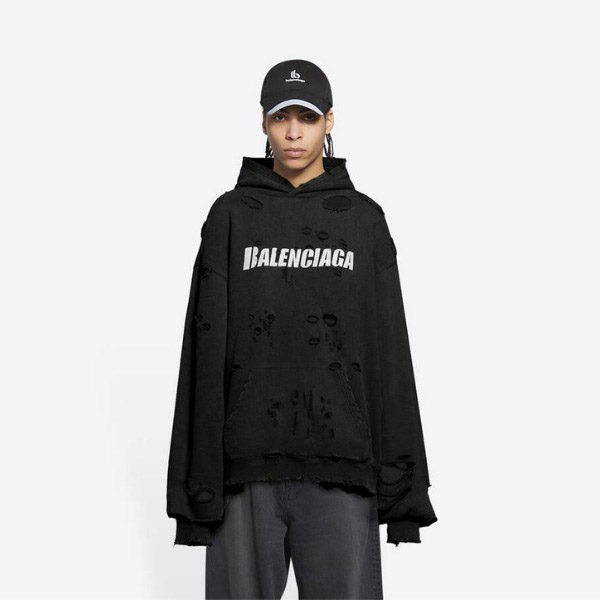 バレンシアガ コピー✦CAPS DESTROYED ミディアムフリース フーディ 4色 659403TKVB61093 バレンシアガ コピー✦CAPS DESTROYED ミディアムフリース フーディ 4色 659403TKVB61093