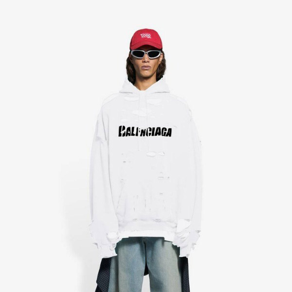 バレンシアガ コピー✦CAPS DESTROYED ミディアムフリース フーディ 4色 659403TKVB61093 バレンシアガ コピー✦CAPS DESTROYED ミディアムフリース フーディ 4色 659403TKVB61093