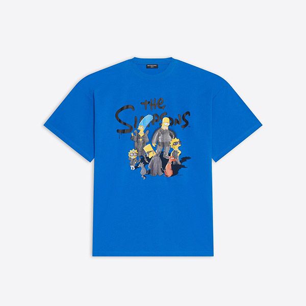 バレンシアガ ザシンプソンズ コラボ Tシャツ 偽物 676589TLVG77200 バレンシアガ ザシンプソンズ コラボ Tシャツ 偽物 676589TLVG77200