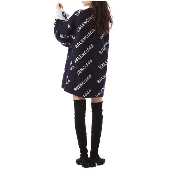 超希少!バレンシアガ コピー★ジャカードロゴ ウールオーバーニット 623283 T1567 4177 超希少!バレンシアガ コピー★ジャカードロゴ ウールオーバーニット 623283 T1567 4177