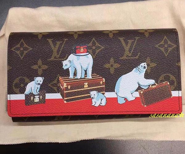 ルイヴィトン 財布コピー モノグラム・キャンバス ポルトフォイユ・サラ M62086