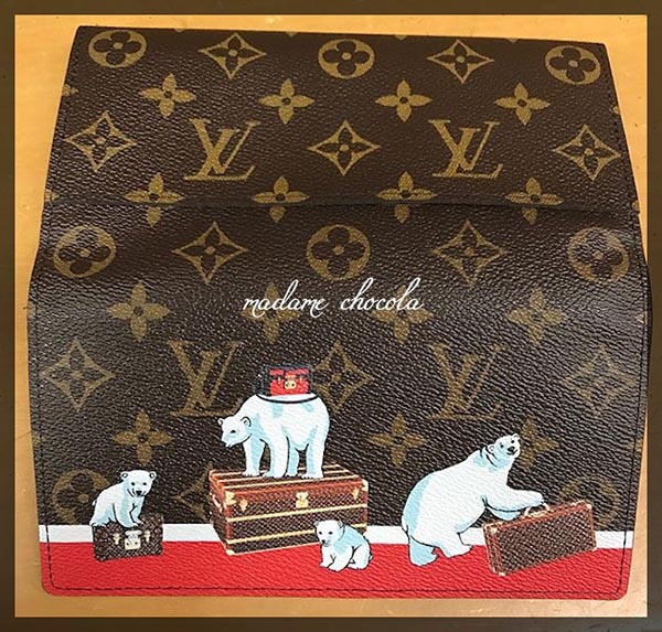 ルイヴィトン 財布コピー モノグラム・キャンバス ポルトフォイユ・サラ M62086