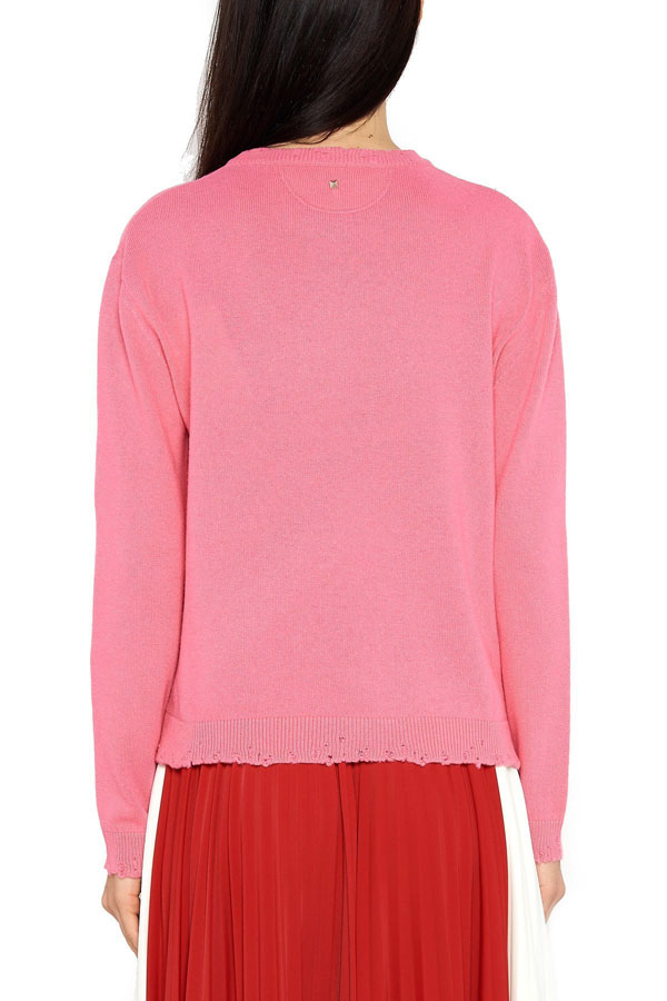 VALENTINO PINK IS PUNK PB3KC0623S9 0HO プルオーバー ニット セーター ヴァレンティノ Tシャツ コピー