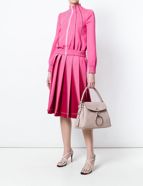 VALENTINO Rockstud プードル シングルハンドル ヴァレンティノ バッグ スタッズ コピー